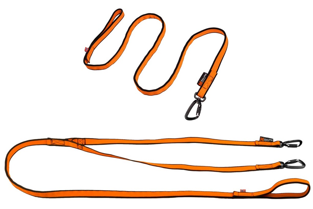 Non-stop dogwear, Zugleine BUNGEE LEASH, ein Hund, zwei Hunde