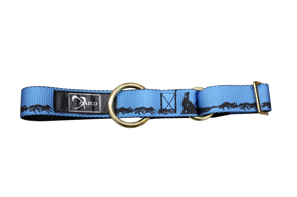 Halsband &quot;Schlittenhund&quot; blau